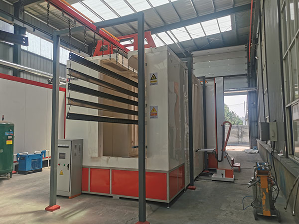 衡水機架噴涂設備