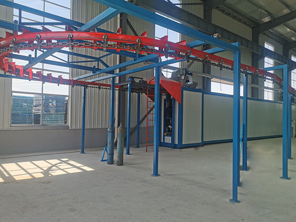 網片噴涂流水線