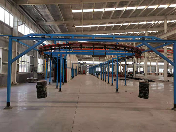 齊河農機配件噴塑設備